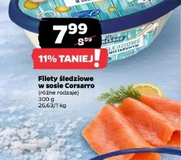 Filety śledziowe w sosie Corsarro