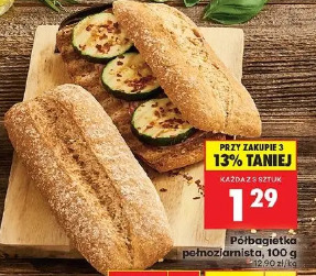 Półbagietka półnoziarnista