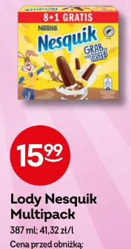 Lody Nesquik Multipack