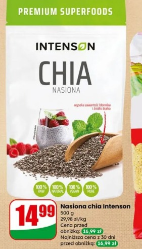 Nasiona chia Intenson