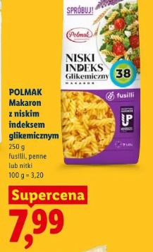 Polmak Makaron z niskim indeksem glikemicznym