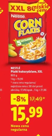 Nestlé Płatki kukurydziane, XXL