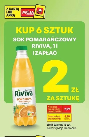 Sok pomarańczowy Riviva