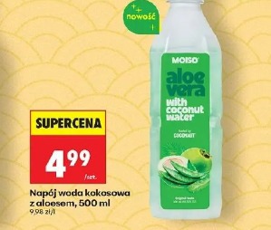 Napój woda kokosowa z aloesem