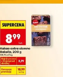 Kakao extra ciemne Bakello