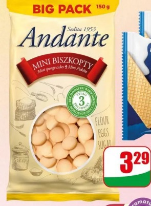 Biszkopty mini Andante