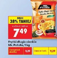 Frytki długie cienkie Mr. Potato