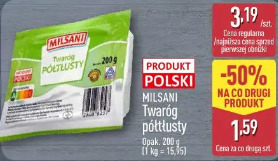 Milsani Twaróg półtłusty