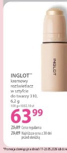 Inglot kremowy rozświetlacz do twarzy 310
