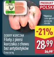 Dobry Kurczak Filety z piersi kurczaka z chowu bez antybiotyków