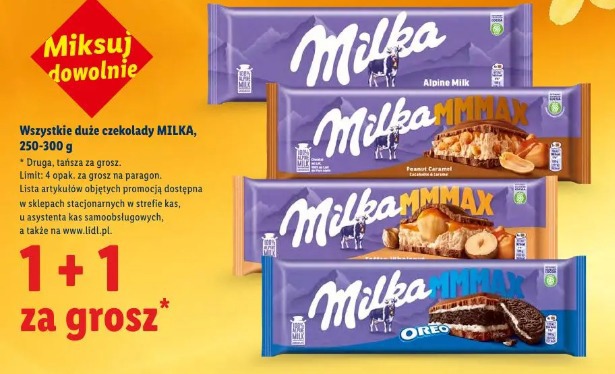 Milka Duże czekolady