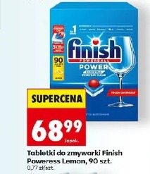 Tabletki do zmywarki Finish Poweress Lemon