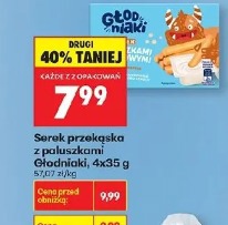 Ser przekąska z paluszkami Głodniaki