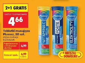 Tabletki musujące Plusssz, 20 szt.