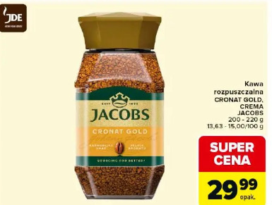 Jacobs kawa rozpuszczalna Cronat Gold, Crema