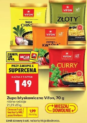 Zupa błyskawiczna Vifon