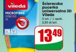 Ściereczka pucerka uniwersalna 3D Vileda