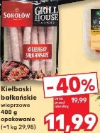 Sokołów Grill House Kiełbaski bałkańskie wieprzowe