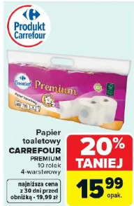 Carrefour premium papier toaletowy
