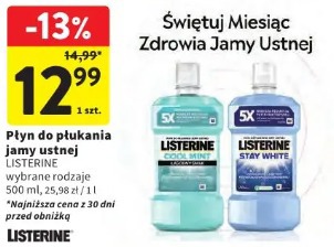 Płyn do płukania jamy ustnej Listerine