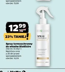 Spray termoochronny do włosów BioElixire