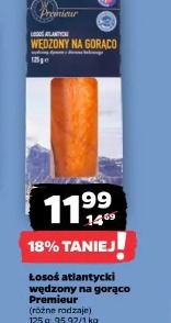 Łosoś atlantycki wędzony na gorąco Premieur