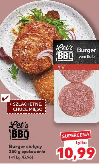 Let's BBQ Burger cielęcy