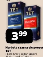 Herbata czarna ekspresowa TET