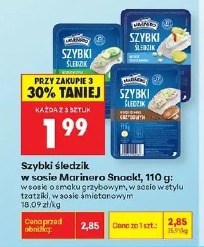 Szybki śledzik w sosie Marinero Snacki