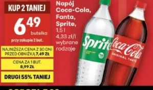 Napój Coca-Cola, Fanta, Sprite