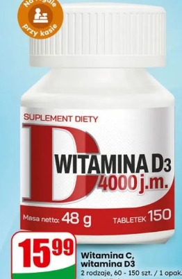 Witamina C, witamina D3
