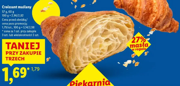Croissant maślany