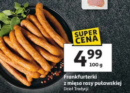 Frankfurterki z mięsa rasy puławskiej Dział Tradycji