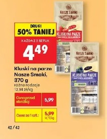 Kluski na parze Nasze Smaki, 370 g
