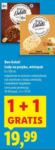 Bon Gelati Lody na patyku, wielopak