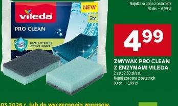 Zmywak Pro Clean z enzymami Vileda