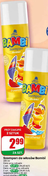 Szampon do włosów Bambi