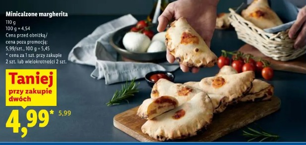 Minicalzone margherita