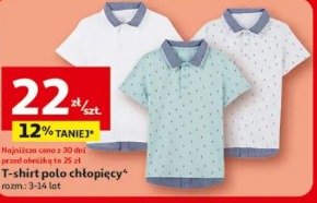 T-shirt polo chłopięcy