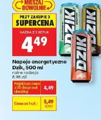 Napój energetyczny Dzik