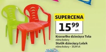 Krzesełko dziecięce Tola