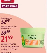 Garnier Fructis, maska do włosów suchych