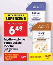 Luksja mydło w płynie zapas