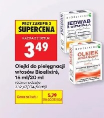Olejki do pielęgnacji włosów Bioelixire