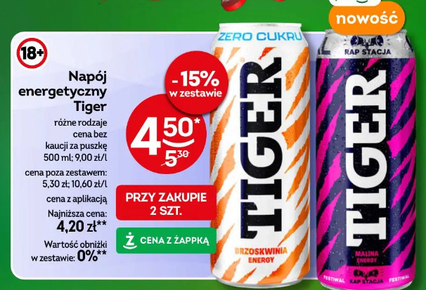 Napój energetyczny Tiger