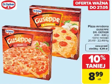 Pizza mrożona GIUSEPPE DR. OETKER