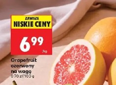 Grapefruit czerwony