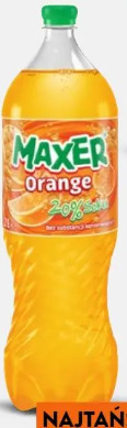 Napój gazowany Maxer Orange