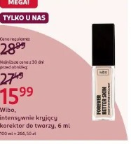 Wibo, intensywnie kryjący korektor do twarzy, 6 ml
