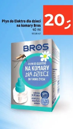 Płyn do Elektro dla dzieci na komary Bros